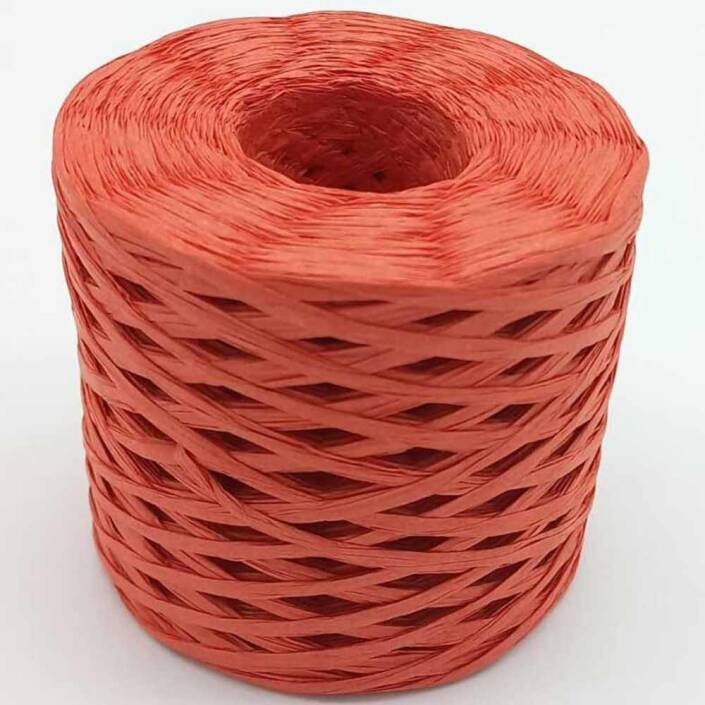 İthal Rafya İpi ( 200 Gram ) 7 Kırmızı - 1