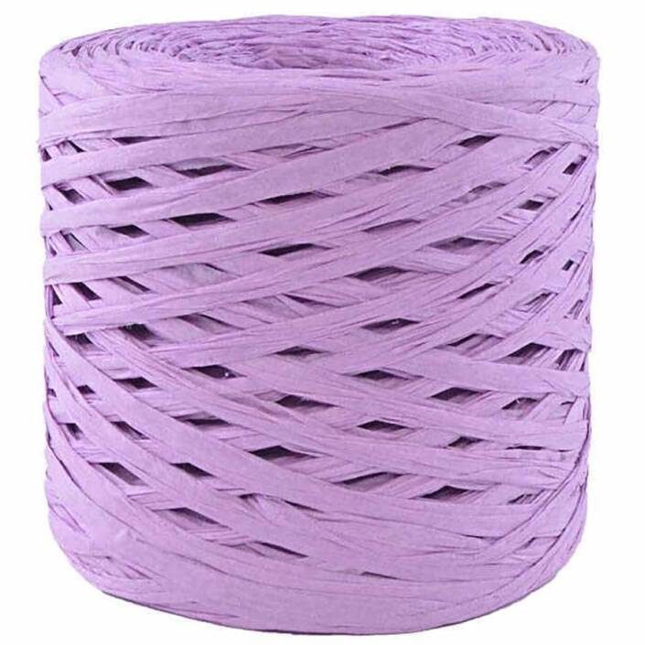 İthal Rafya İpi ( 200 Gram ) 9 Açık Lila - 1