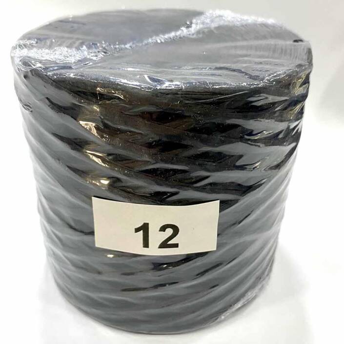 İthal Rafya İpi ( 200 Gram ) 12 Siyah - 1