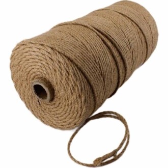 Jüt Kordonet Hasır İp 4 Mm ( 20 Metre ) - Orivyum
