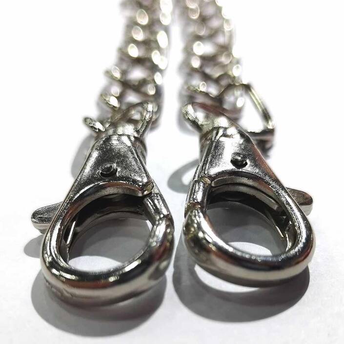 Kancalı Çanta Zinciri Siyah ( 1 Metre ) - 3