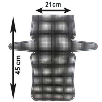 Kanvas Büyük Sade ( 45 Cm ) Siyah - Orivyum