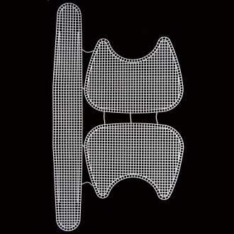 Kanvas Çanta Seti Yeni Kedi Siyah - Orivyum