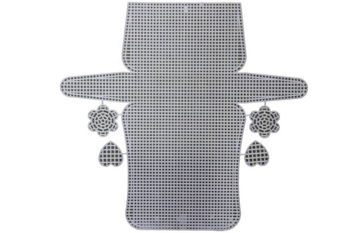 Kanvas Orta ( 33 Cm ) Beyaz - 1