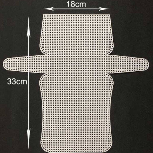 Kanvas Orta ( 33 Cm ) Beyaz - 2