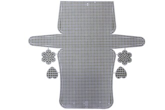 Kanvas Orta ( 33 Cm ) Beyaz - Orivyum