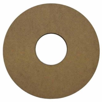 Kapı Süsü Plakası Yuvarlak 33cm Delikli - 1