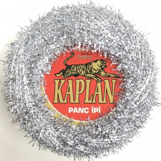 Kaplan Punch İpi Metalik Gümüş - Kaplan