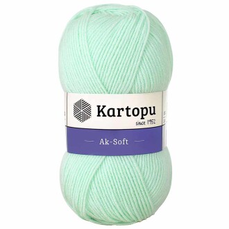 Kartopu Ak-soft El Örgü İpi 563 Açık Yeşil - Kartopu 