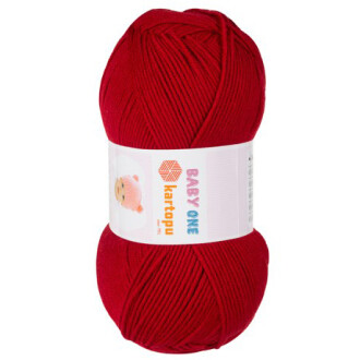 Kartopu Baby One 129 Koyu Kırmızı - Kartopu 