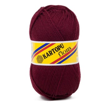 Kartopu Flora Patik İpi 110 Bordo - Kartopu 