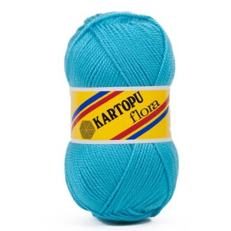 Kartopu Flora Patik İpi 515 Turkuaz - Kartopu 