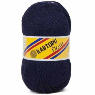 Kartopu Flora Patik İpi 624 Saks Mavi - Kartopu 