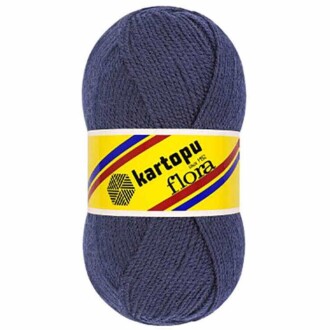 Kartopu Flora Patik İpi 640 Lacivert - Kartopu 