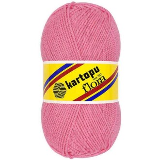 Kartopu Flora Patik İpi 792 Açık Pembe - Kartopu 