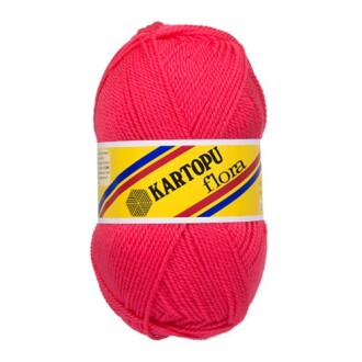 Kartopu Flora Patik İpi 812 Koyu Pembe - Kartopu 