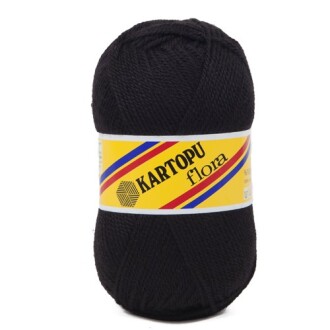 Kartopu Flora Patik İpi 940 Siyah - Kartopu 