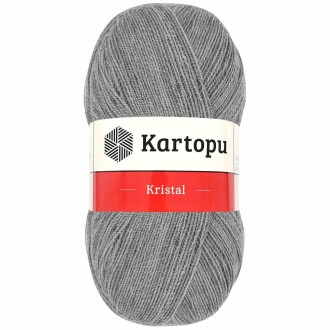 Kartopu Kristal Lif İpi 1001 Gri - Kartopu 