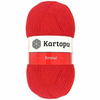 Kartopu Kristal Lif İpi 160 Kırmızı - Kartopu 
