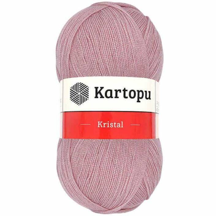 Kartopu Kristal Lif İpi 220 Gül Kurusu - 1