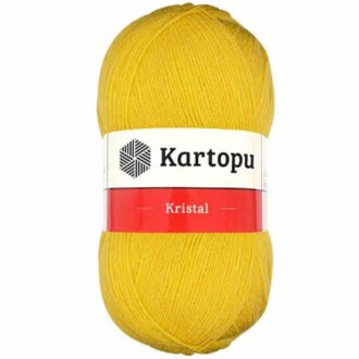 Kartopu Kristal Lif İpi 301 Koyu Sarı - Kartopu 