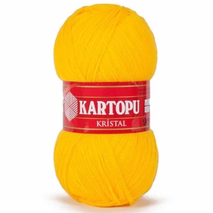 Kartopu Kristal Lif İpi 320 Koyu Sarı - 1