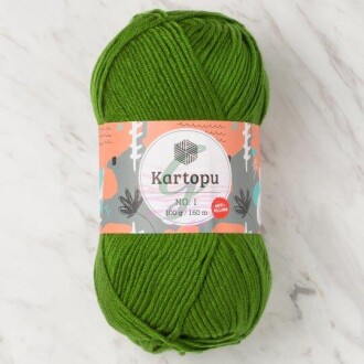 Kartopu No:1 El Örgü İpi 1391 Yeşil - Kartopu 