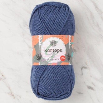 Kartopu No:1 El Örgü İpi 1533 Havacı Mavi - Kartopu 