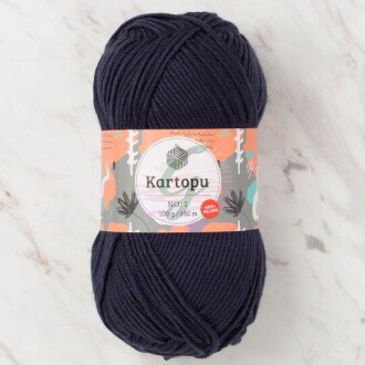 Kartopu No:1 El Örgü İpi 633 Lacivert - Kartopu 
