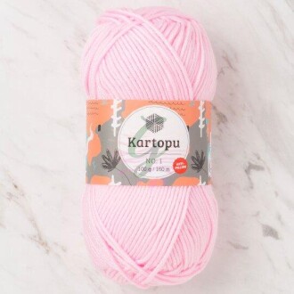 Kartopu No:1 El Örgü İpi 782 Açık Pembe - Kartopu 