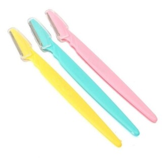 Kaş Usturası Profesyonel Kaş Jileti Kaş Şekillendirici 3'lü Set - 3