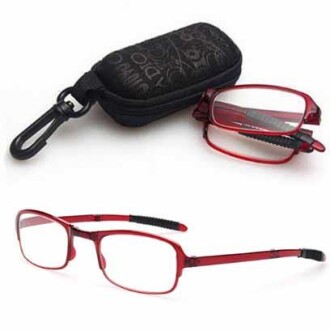 Katlanır Büyüteç Gözlük ( Kılıf Hediyeli ) - Orivyum