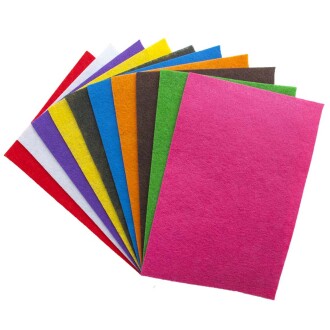 Keçe A4 10 Renk - Orivyum