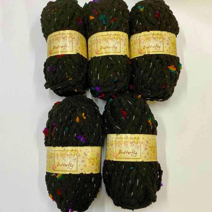 Kelebek Kadife Örgü İpi Paket ( 500 Gram ) 6585 - 1