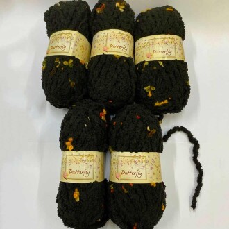 Kelebek Kadife Örgü İpi Paket ( 500 Gram ) 6589 - Orivyum