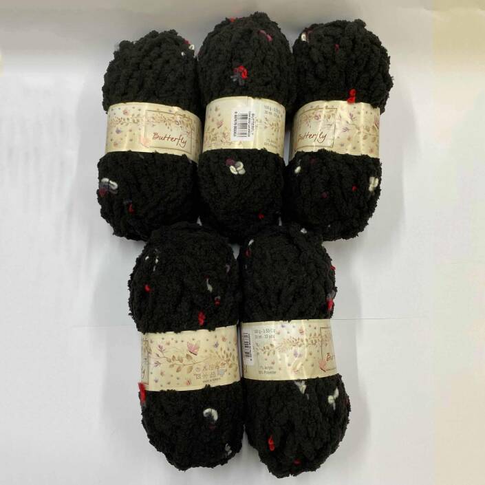 Kelebek Kadife Örgü İpi Paket ( 500 Gram ) 6592 - 1