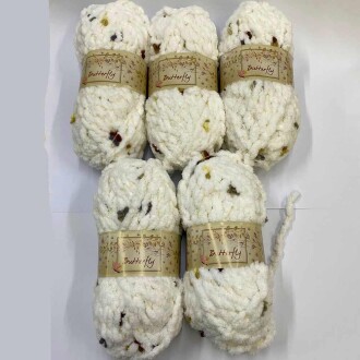 Kelebek Kadife Örgü İpi Paket ( 500 Gram ) 6593 - Orivyum