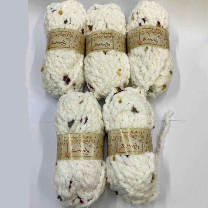 Kelebek Kadife Örgü İpi Paket ( 500 Gram ) 6593 - 1