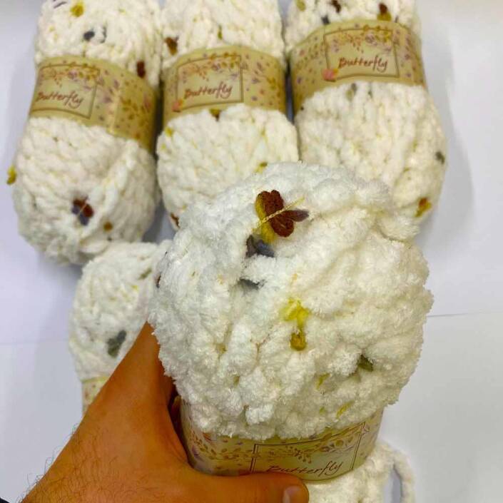 Kelebek Kadife Örgü İpi Paket ( 500 Gram ) 6593 - 2