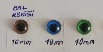 Kilitli Göz Renkli 10 Mm ( 5 Çift ) - Orivyum
