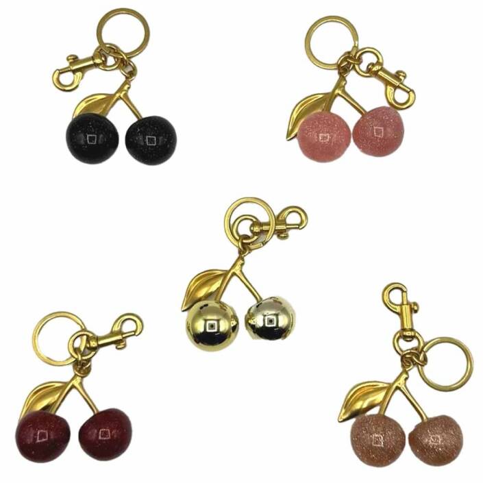 Kiraz Çanta Charm Anahtarlık Aksesuar - 3