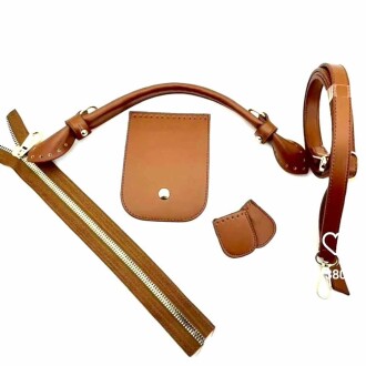 Kulaklı Deri Çanta Seti - Orivyum