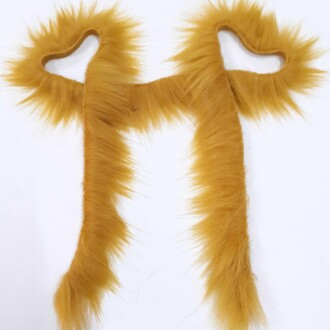 Kürk Şerit ( 1.5 Metre ) Hardal - Orivyum