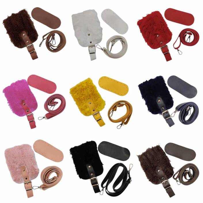 Kürklü Çanta Kapağı Seti - 1