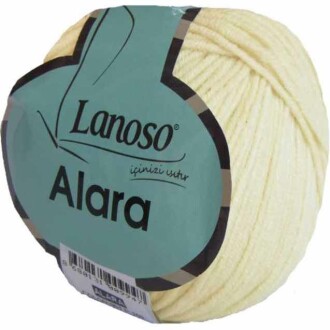 Lanoso Alara Amigurumi Örgü İpi 901 Krem - Lanoso