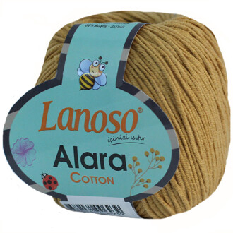 Lanoso Alara Amigurumi Örgü İpi 910 Sütlü Kahve - Lanoso