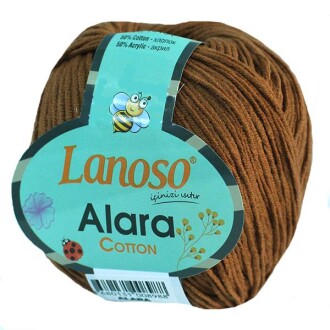 Lanoso Alara Amigurumi Örgü İpi 922 Kahverengi - Lanoso