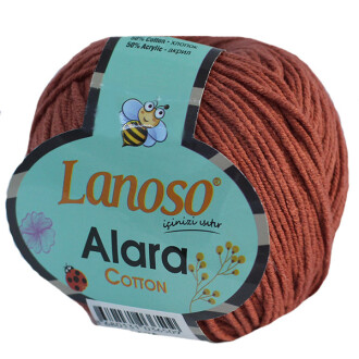 Lanoso Alara Amigurumi Örgü İpi 936 Kiremit - Lanoso