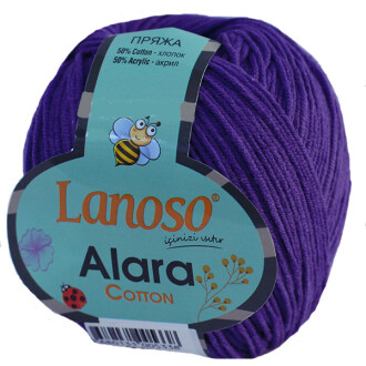 Lanoso Alara Amigurumi Örgü İpi 944 Mor - Lanoso