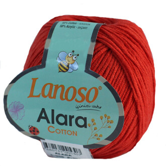 Lanoso Alara Amigurumi Örgü İpi 956 Kırmızı - Lanoso